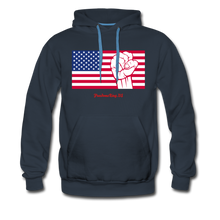 Load image into Gallery viewer, USA STRONG - Men’s Premium Hoodie - navy