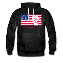 Load image into Gallery viewer, USA STRONG - Men’s Premium Hoodie - charcoal gray