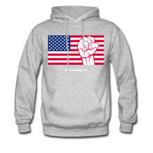 Load image into Gallery viewer, USA STRONG - Men's Hoodie - heather gray