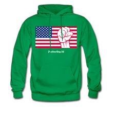 Load image into Gallery viewer, USA STRONG - Men's Hoodie - kelly green