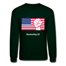 Load image into Gallery viewer, USA STRONG - Crewneck Sweatshirt - forest green