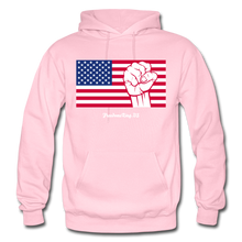 Load image into Gallery viewer, USA STRONG - Gildan Heavy Blend Adult Hoodie - light pink