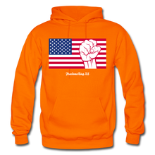 Load image into Gallery viewer, USA STRONG - Gildan Heavy Blend Adult Hoodie - orange