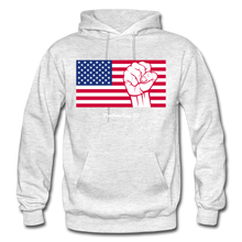 Load image into Gallery viewer, USA STRONG - Gildan Heavy Blend Adult Hoodie - light heather gray
