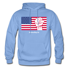 Load image into Gallery viewer, USA STRONG - Gildan Heavy Blend Adult Hoodie - carolina blue