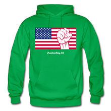 Load image into Gallery viewer, USA STRONG - Gildan Heavy Blend Adult Hoodie - kelly green