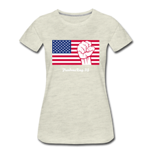 Load image into Gallery viewer, USA STRONG - Women’s Premium T-Shirt - heather oatmeal