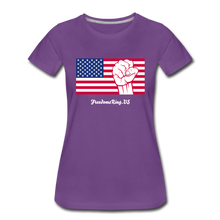 Load image into Gallery viewer, USA STRONG - Women’s Premium T-Shirt - purple