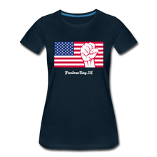Load image into Gallery viewer, USA STRONG - Women’s Premium T-Shirt - deep navy