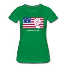 Load image into Gallery viewer, USA STRONG - Women’s Premium T-Shirt - kelly green
