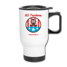 Load image into Gallery viewer, USA TRUCKER - Travel Mug - white