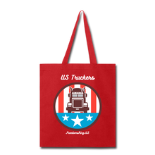 Load image into Gallery viewer, USA TRUCKER - Tote Bag - red