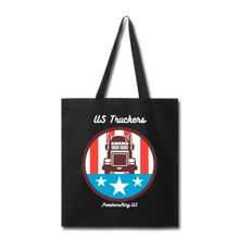 Load image into Gallery viewer, USA TRUCKER - Tote Bag - black