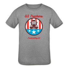 Load image into Gallery viewer, US TRUCKERS - Kids' Tri-Blend T-Shirt - heather gray