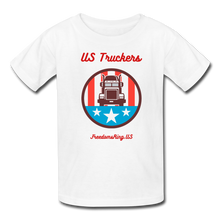 Load image into Gallery viewer, US TRUCKERS - Kids' T-Shirt - white