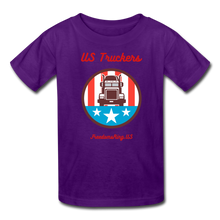 Load image into Gallery viewer, US TRUCKERS - Kids' T-Shirt - purple