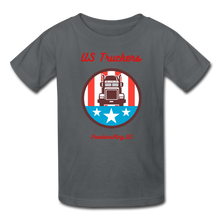 Load image into Gallery viewer, US TRUCKERS - Kids' T-Shirt - charcoal