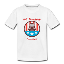 Load image into Gallery viewer, US TRUCKERS - Toddler Premium T-Shirt - white