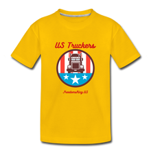 Load image into Gallery viewer, US TRUCKERS - Toddler Premium T-Shirt - sun yellow