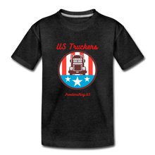 Load image into Gallery viewer, US TRUCKERS - Toddler Premium T-Shirt - charcoal gray