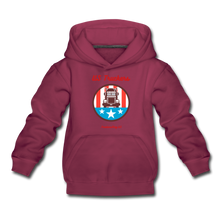 Load image into Gallery viewer, US TRUCKERS - Kids‘ Premium Hoodie - burgundy