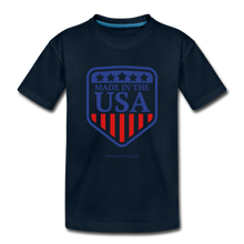 Load image into Gallery viewer, MADE IN THE USA - Toddler Premium Organic T-Shirt - deep navy