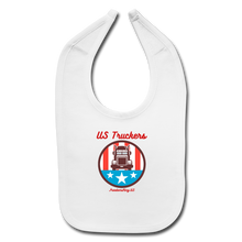 Load image into Gallery viewer, US TRUCKERS - Baby Bib - white