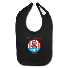 Load image into Gallery viewer, US TRUCKERS - Baby Bib - black