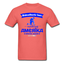 Load image into Gallery viewer, MAKING AMERIKA GROVEL AGAIN - Unisex ComfortWash Garment Dyed T-Shirt - coral