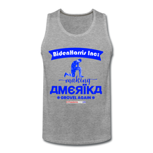 Load image into Gallery viewer, MAKING AMERIKA GROVEL AGAIN - Men’s Premium Tank - heather gray