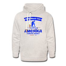 Load image into Gallery viewer, MAKING AMERIKA GROVEL AGAIN - Shawl Collar Hoodie - heather oatmeal
