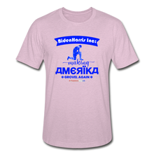 Load image into Gallery viewer, MAKING AMERIKA GROVEL AGAIN - Unisex Heather Prism T-Shirt - heather prism lilac