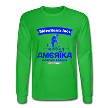 Load image into Gallery viewer, MAKING AMERIKA GROVEL AGAIN - Men's Long Sleeve T-Shirt - bright green