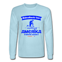 Load image into Gallery viewer, MAKING AMERIKA GROVEL AGAIN - Men's Long Sleeve T-Shirt - powder blue