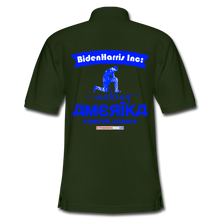 Load image into Gallery viewer, MAKING AMERIKA GROVEL AGAIN - Men's Pique Polo Shirt - forest green