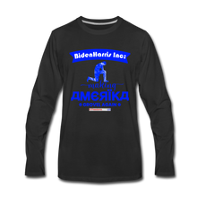 Load image into Gallery viewer, MAKING AMERIKA GROVEL AGAIN - Men's Premium Long Sleeve T-Shirt - black