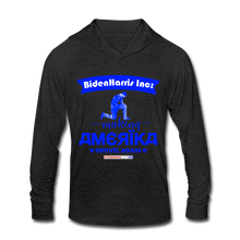 Load image into Gallery viewer, MAKING AMERIKA GROVEL AGAIN - Unisex Tri-Blend Hoodie Shirt - heather black