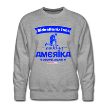 Load image into Gallery viewer, MAKING AMERIKA GROVEL AGAIN - Men’s Premium Sweatshirt - heather gray