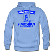 Load image into Gallery viewer, MAKING AMERIKA GROVEL AGAIN - Gildan Heavy Blend Adult Hoodie - carolina blue