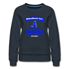 Load image into Gallery viewer, MAKING AMERIKA GROVEL AGAIN - Women’s Premium Sweatshirt - navy
