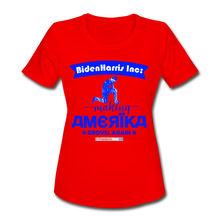 Load image into Gallery viewer, MAKING AMERIKA GROVEL AGAIN - Women's Moisture Wicking Performance T-Shirt - red