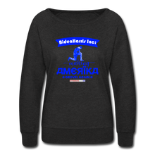 Load image into Gallery viewer, MAKING AMERIKA GROVEL AGAIN - Women’s Crewneck Sweatshirt - heather black