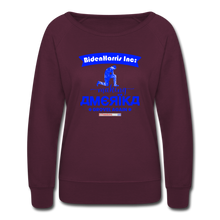 Load image into Gallery viewer, MAKING AMERIKA GROVEL AGAIN - Women’s Crewneck Sweatshirt - plum