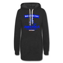Load image into Gallery viewer, MAKING AMERIKA GROVEL AGAIN - Women's Hoodie Dress - heather black