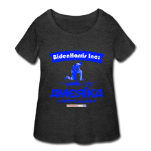 Load image into Gallery viewer, MAKING AMERIKA GROVEL AGAIN - Women’s Curvy T-Shirt - deep heather