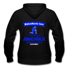 Load image into Gallery viewer, MAKING AMERIKA GROVEL AGAIN - Gildan Heavy Blend Women's Zip Hoodie - black