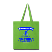 Load image into Gallery viewer, MAKING AMERIKA GROVEL AGAIN - Tote Bag - lime green