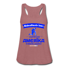Load image into Gallery viewer, MAKING AMERIKA GROVEL AGAIN - Women's Flowy Tank Top by Bella - mauve