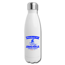 Load image into Gallery viewer, MAKING AMERIKA GROVEL AGAIN - Insulated Stainless Steel Water Bottle - white
