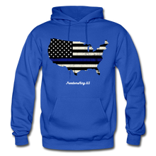 Load image into Gallery viewer, BLUE LINE USA - Gildan Heavy Blend Adult Hoodie - royal blue